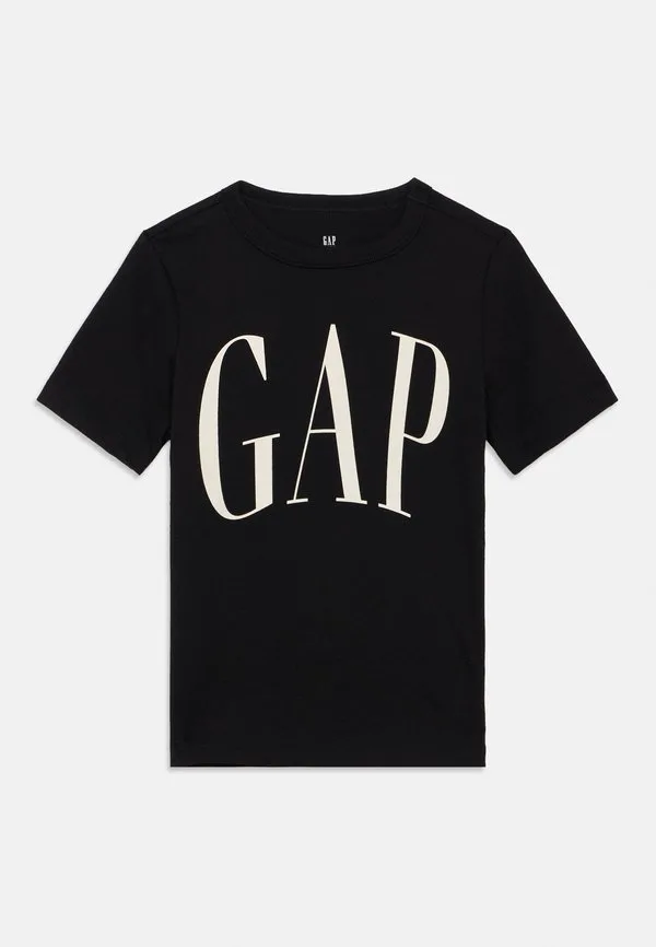 Футболка с логотипом в виде арки для мальчиков Gap, True Black