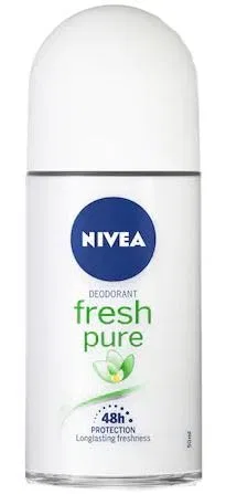 Женский роликовый дезодорант-антиперспирант Pure & Natural Jasmine от Nivea, 3 x 50 мл Nivea