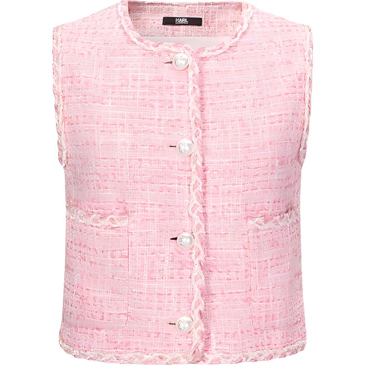 

KARL LAGERFELD / Karl Lagerfeld Jeans KARL LAGERFELD SS24 Жилет Женский Розовый