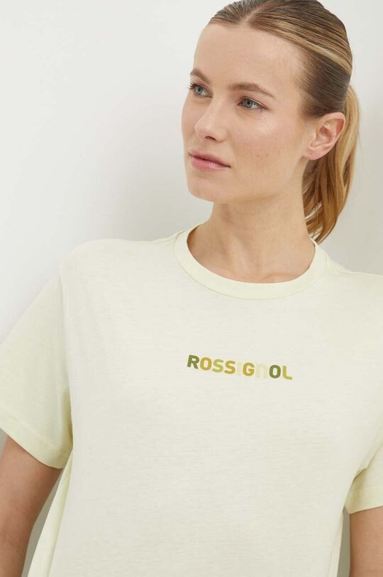 

Хлопковая футболка Rossignol, желтый