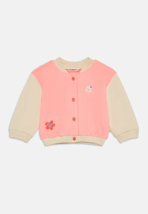 Детская толстовка на молнии Billieblush, Off White/Pink