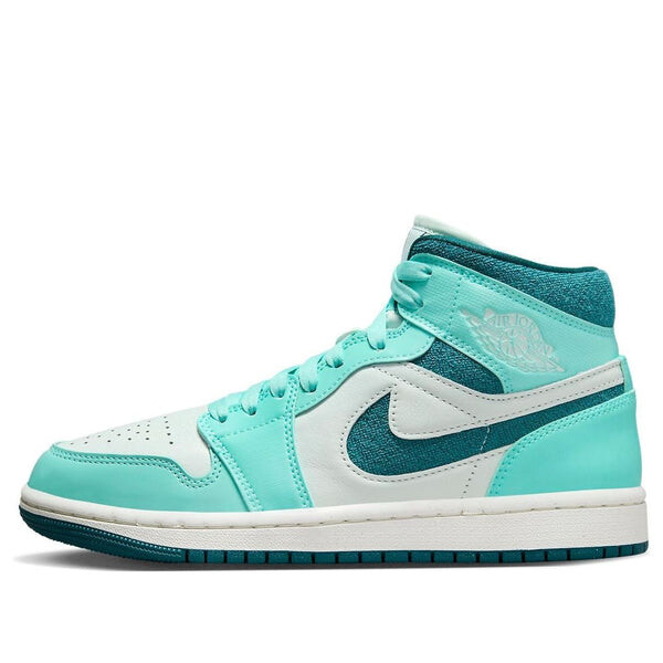 

Кроссовки 1 средние Air Jordan, бирюзовый