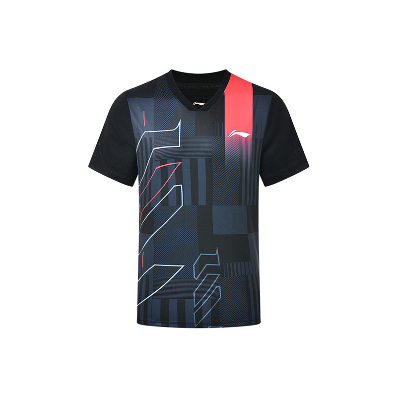 

Футболка серии Badminton унисекс, черная Lining, черный