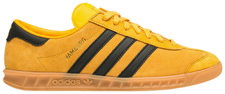 

Кроссовки adidas Hamburg 'Crew Yellow Gum', желтый