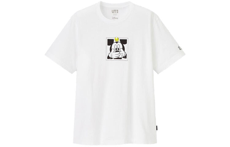 

Футболка унисекс белая Uniqlo, белый