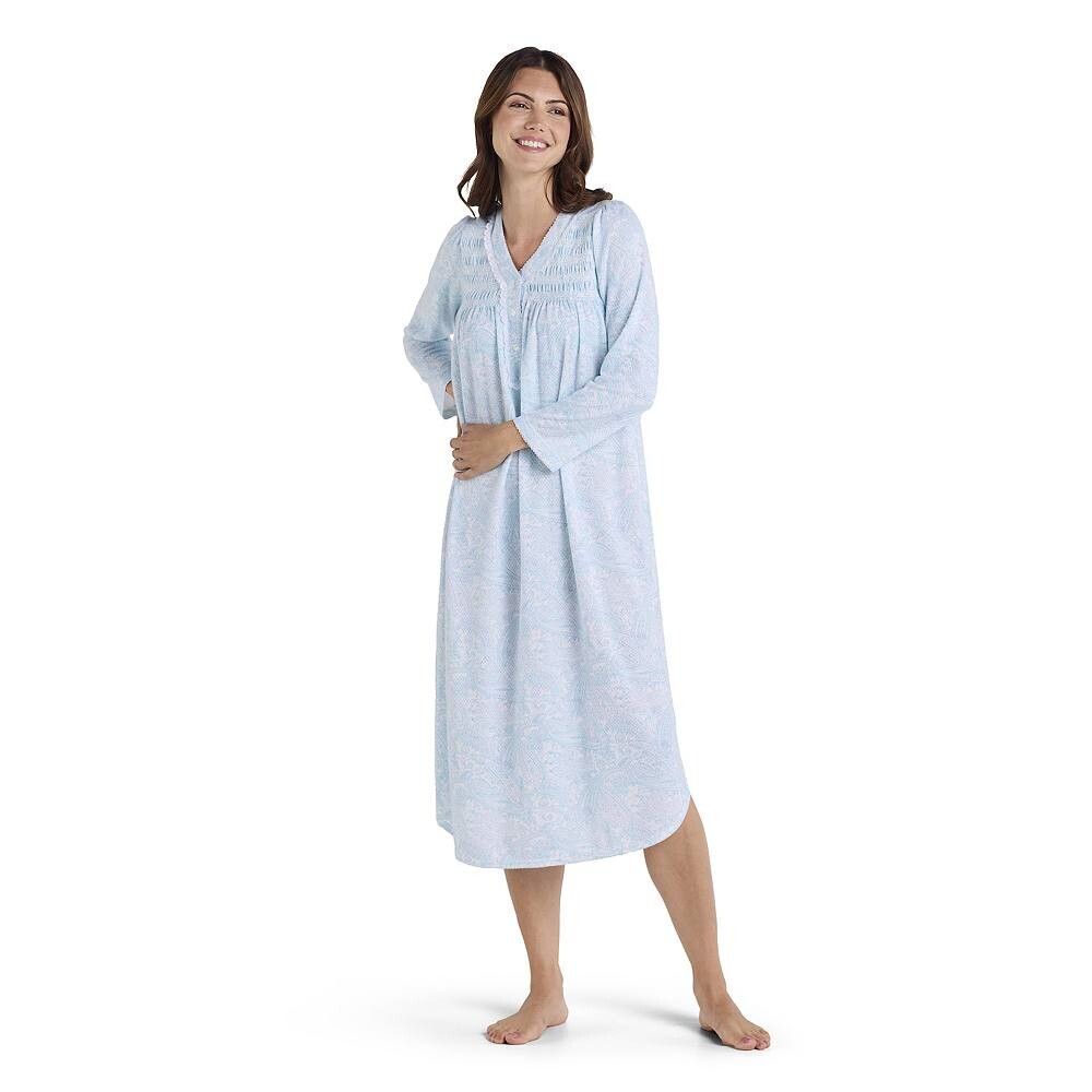 

Длинное платье Petite Miss Elaine Essentials Honeycomb, цвет Aqua Paisley