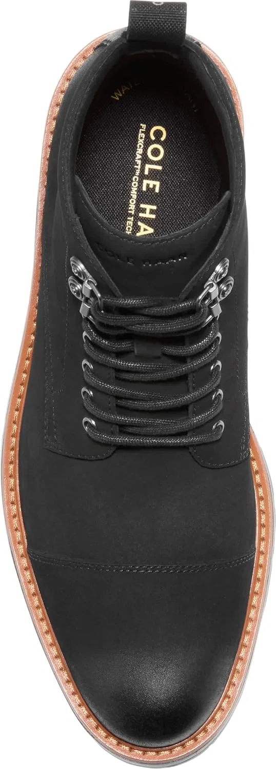 Мужские ботинки Cole Haan - Chamberlin Grand Cap Toe Oxford, черный — фото 3