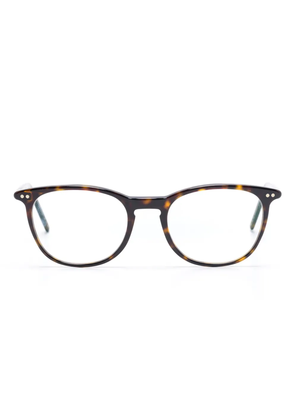 

Очки в круглой оправе Lunor, коричневый