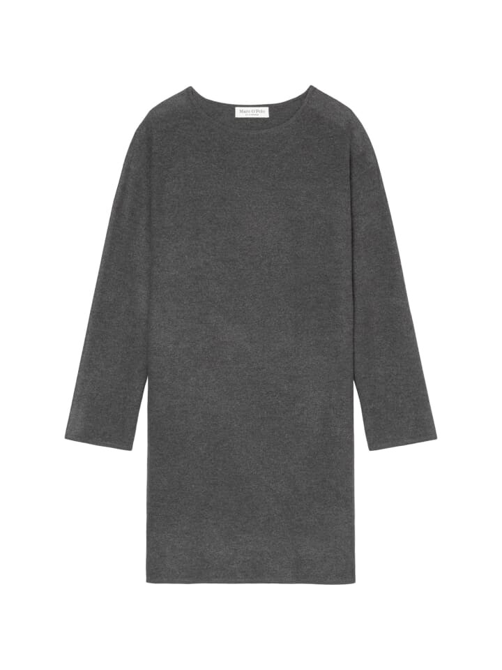 

Длинное платье Marc O'Polo Woll loose, цвет deep grey melange