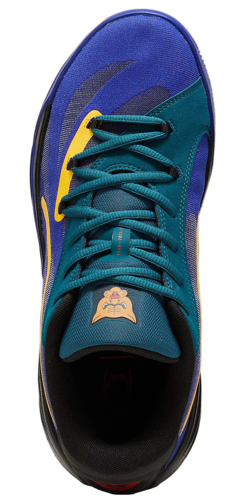 Баскетбольные кроссовки PUMA All-Pro NITRO, черный/фиолетовый — фото 2