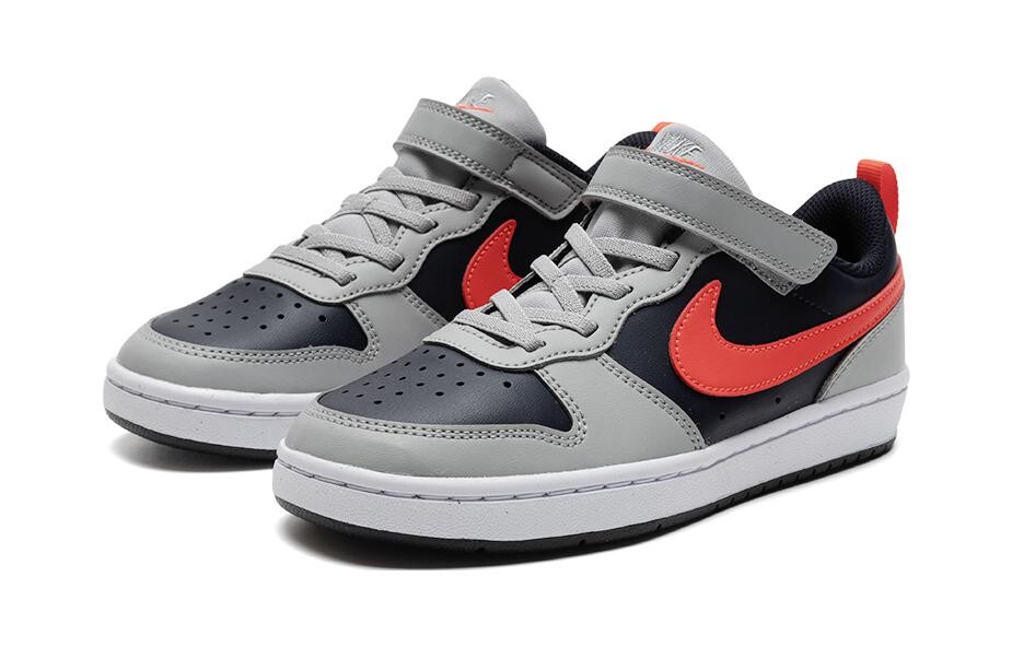 Court Borough Low Recraft PS «Светло-дымчатый, ярко-малиновый» Nike, цвет Gray Black — фото 3