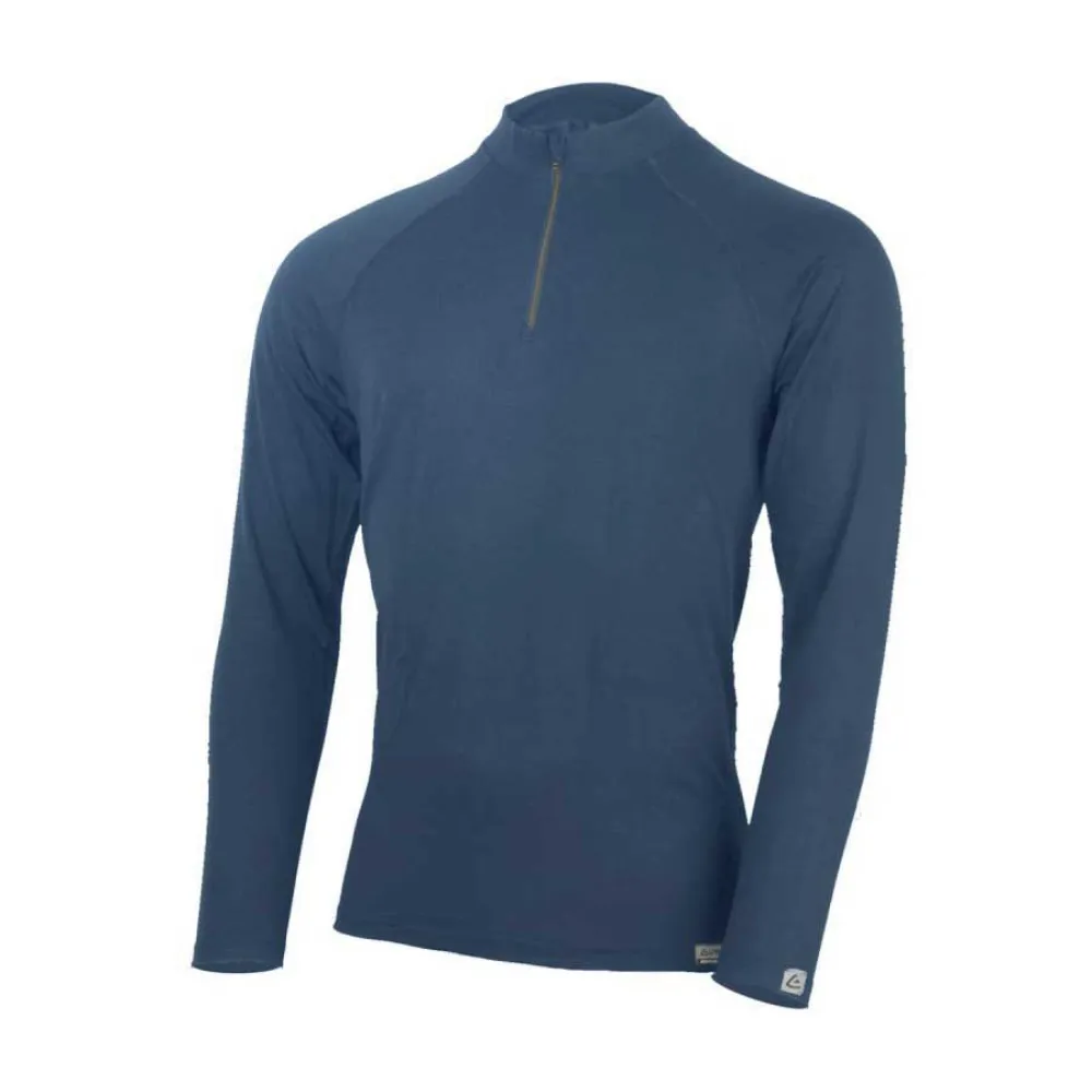 

Флис Lasting AZAR 5656 half zip, синий