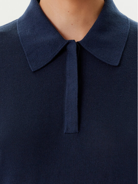 Рубашка поло стандартный крой WW0WW45652 Tommy Hilfiger, синий — фото 4
