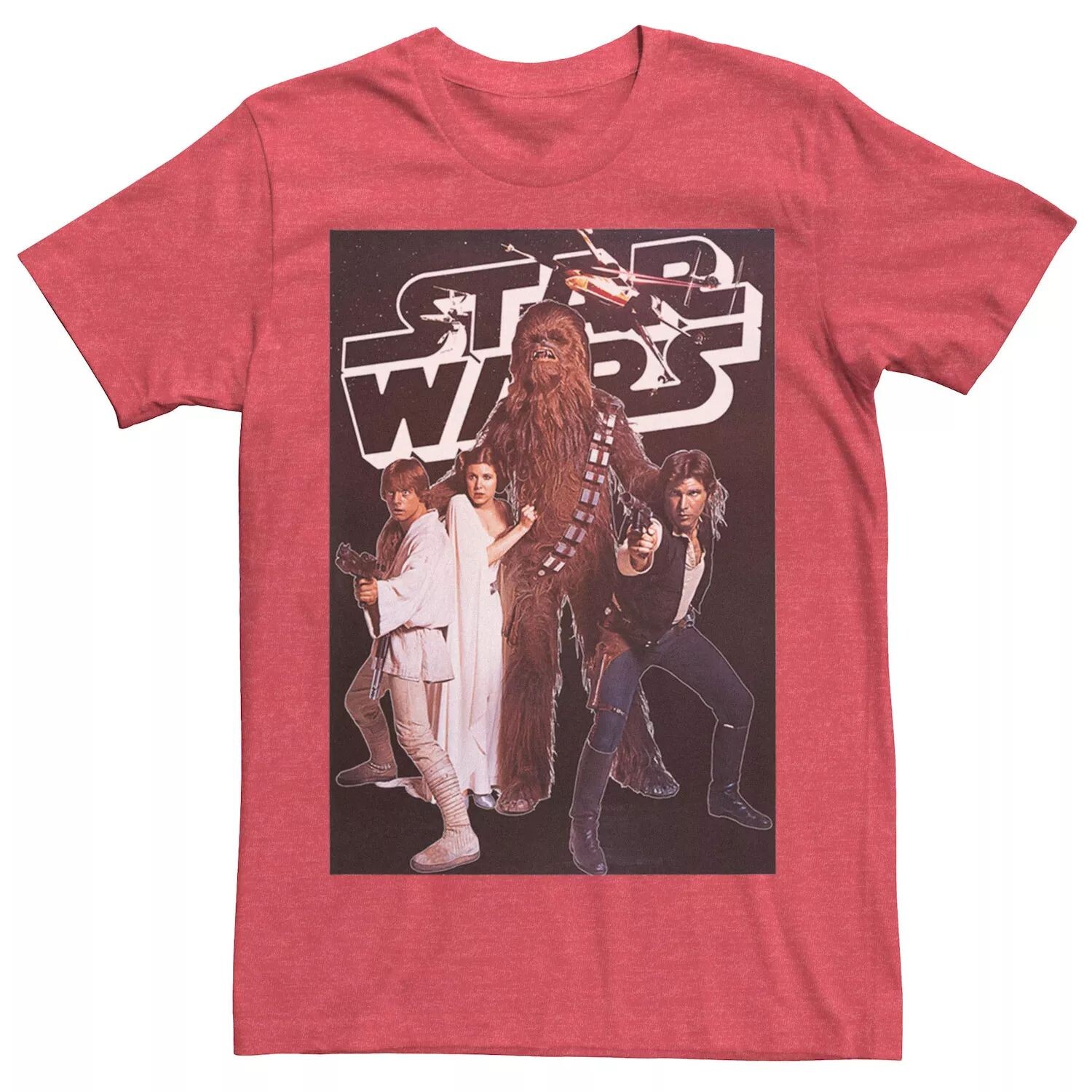 

Мужская винтажная футболка с плакатом для группы Star Wars