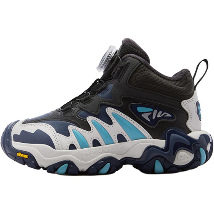 SEASON FSW утепленные ботинки детские FILA KIDS, черный/серый — фото 4
