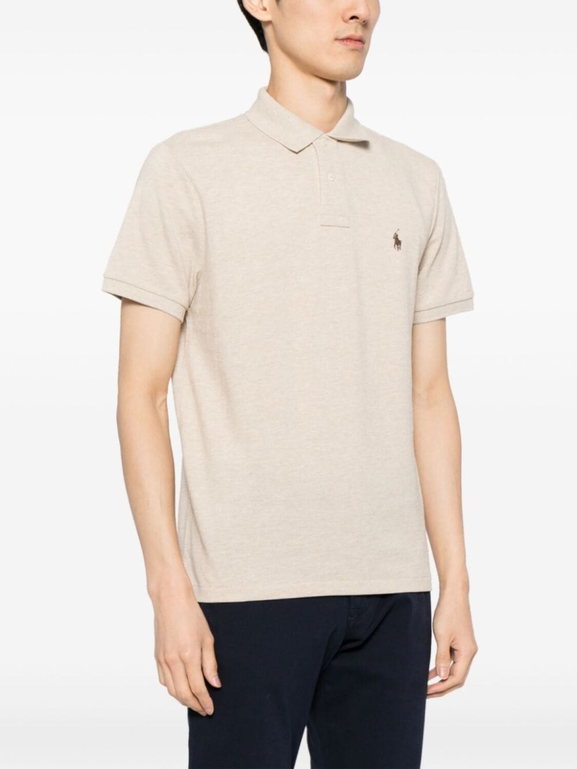 Polo Ralph Lauren рубашка поло Polo Pony, коричневый — фото 3