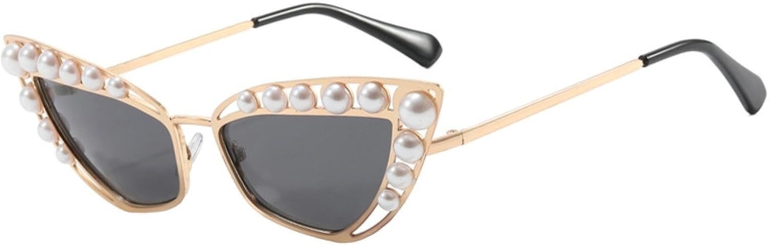 

Солнцезащитные очки с защитой от УФ-излучения UV400 | Полые очки в стиле «кошачий глаз» с металлическими линзами в стиле панк | Яркие линзы для занятий спортом на открытом воздухе и вождения DSVIGF, 8071-c1