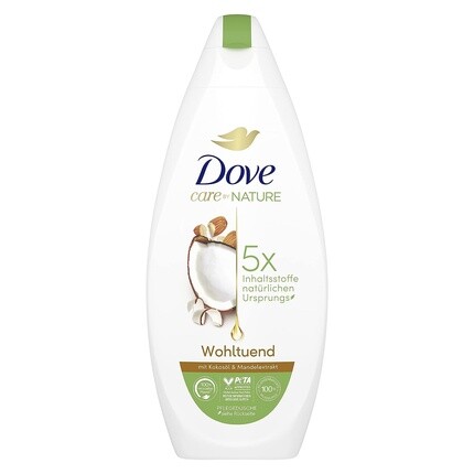 

Care By Nature Успокаивающий гель для душа с кокосовым маслом и экстрактом миндаля 225 мл, Dove