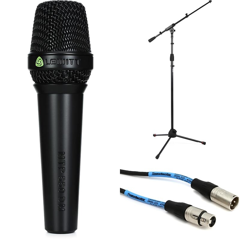 

Динамический вокальный микрофон Lewitt MTP-550-DM Handheld Performance Dynamic Vocal Microphone