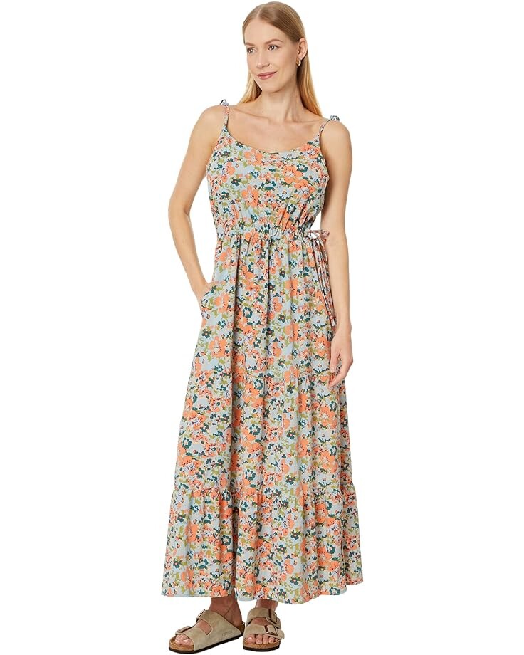 

Платье Toad&Co Sunkissed Tiered Sleeveless, цвет Papaya Geranium Print