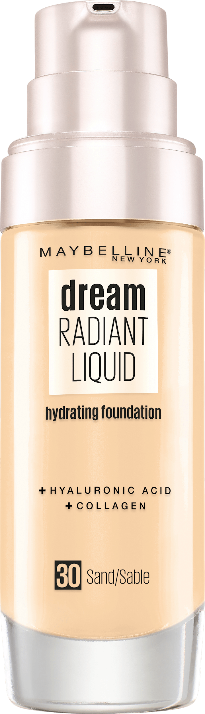 

Тональный крем MAYBELLINE NEW YORK Foundation Dream Radiant Liquid Hyaluron 30 Sand, 30 ml
