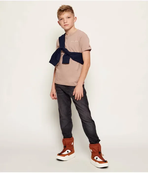 Футболка regular fit Tommy Hilfiger, бежевый — фото 2