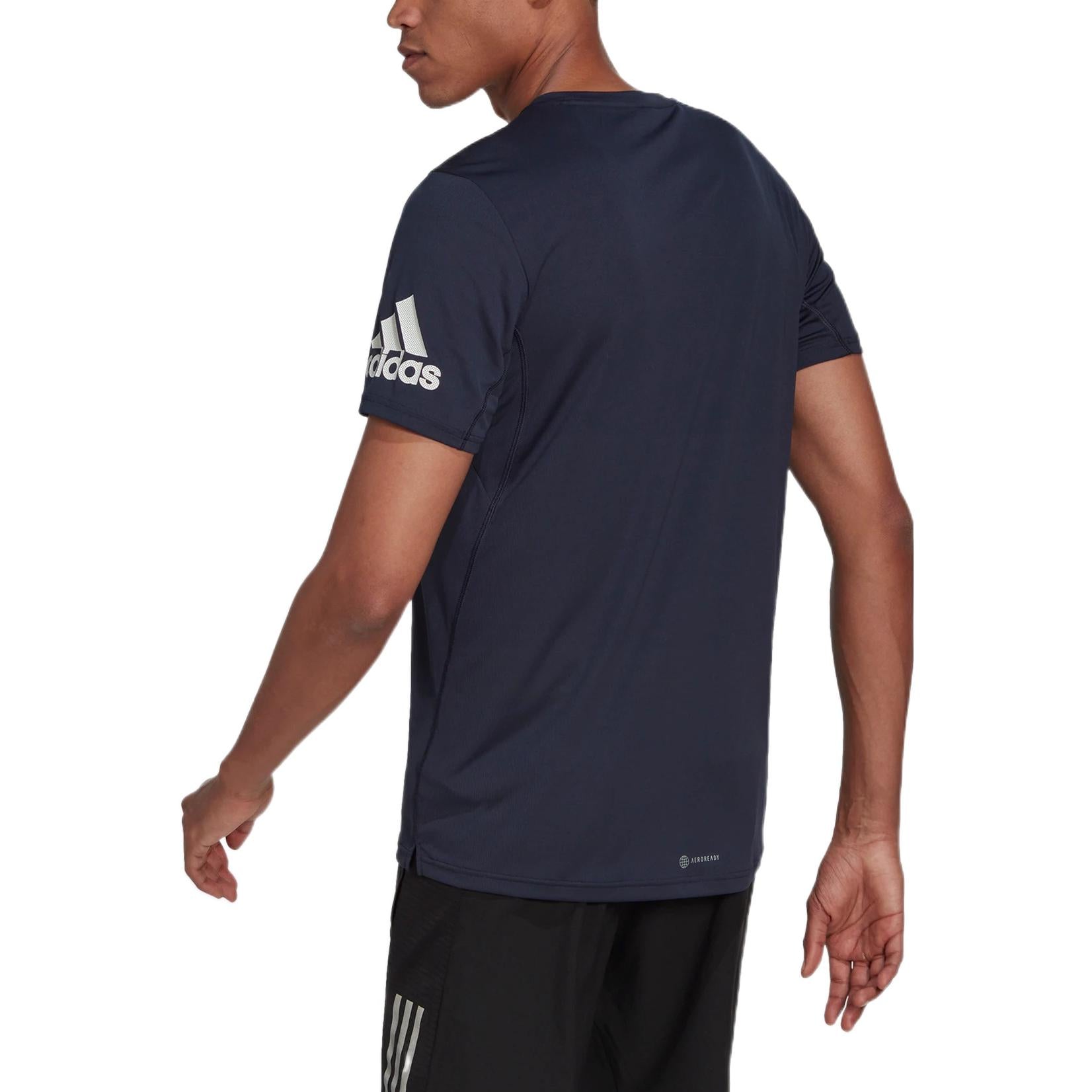 Футболка adidas Run It Tee M LogoT HL3966 — фото 3