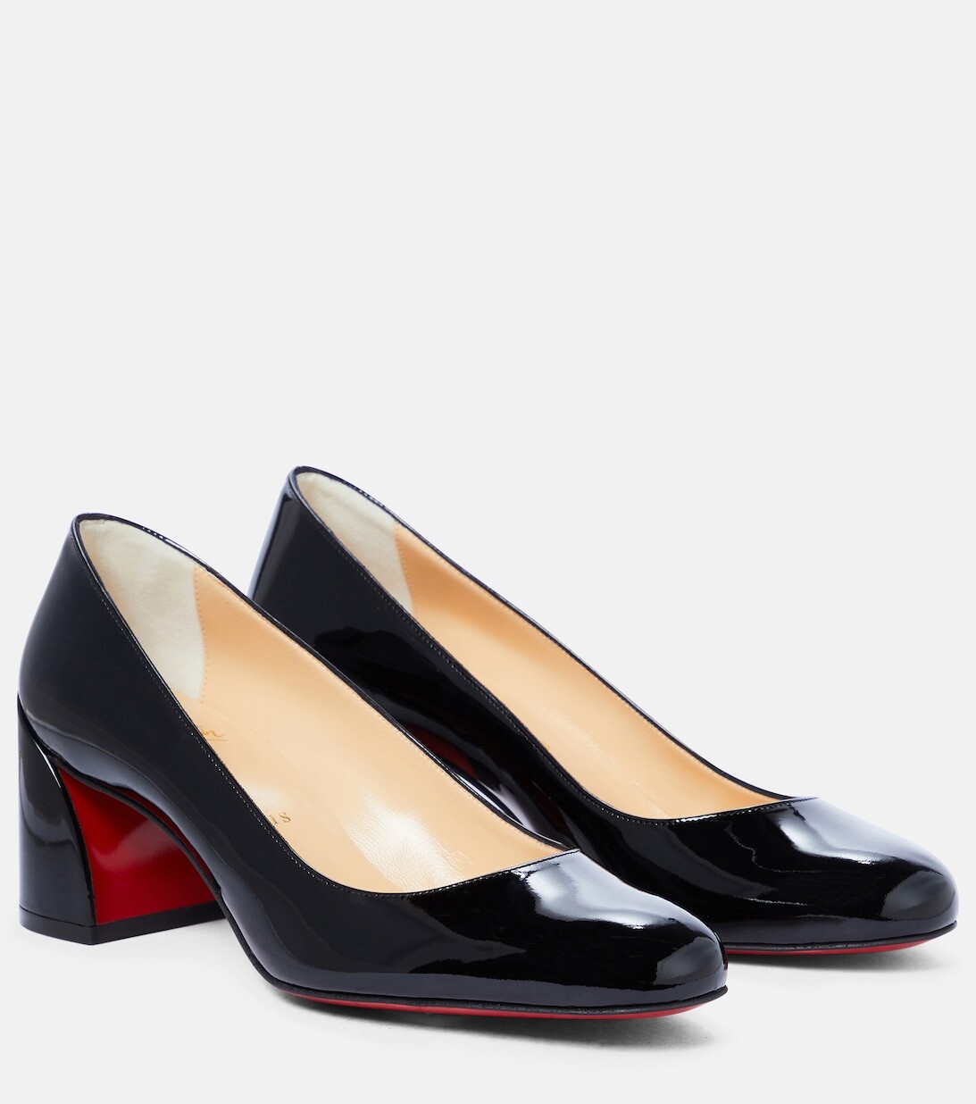 Лакированные туфли Miss Sab 55 Christian Louboutin, черный
