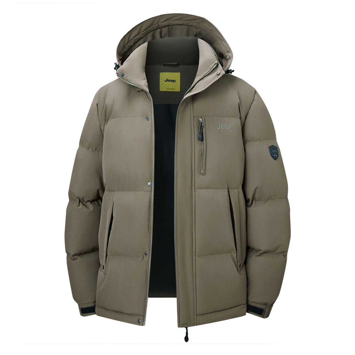 

Пуховик City Casual Collection Unisex Jeep, army зеленый