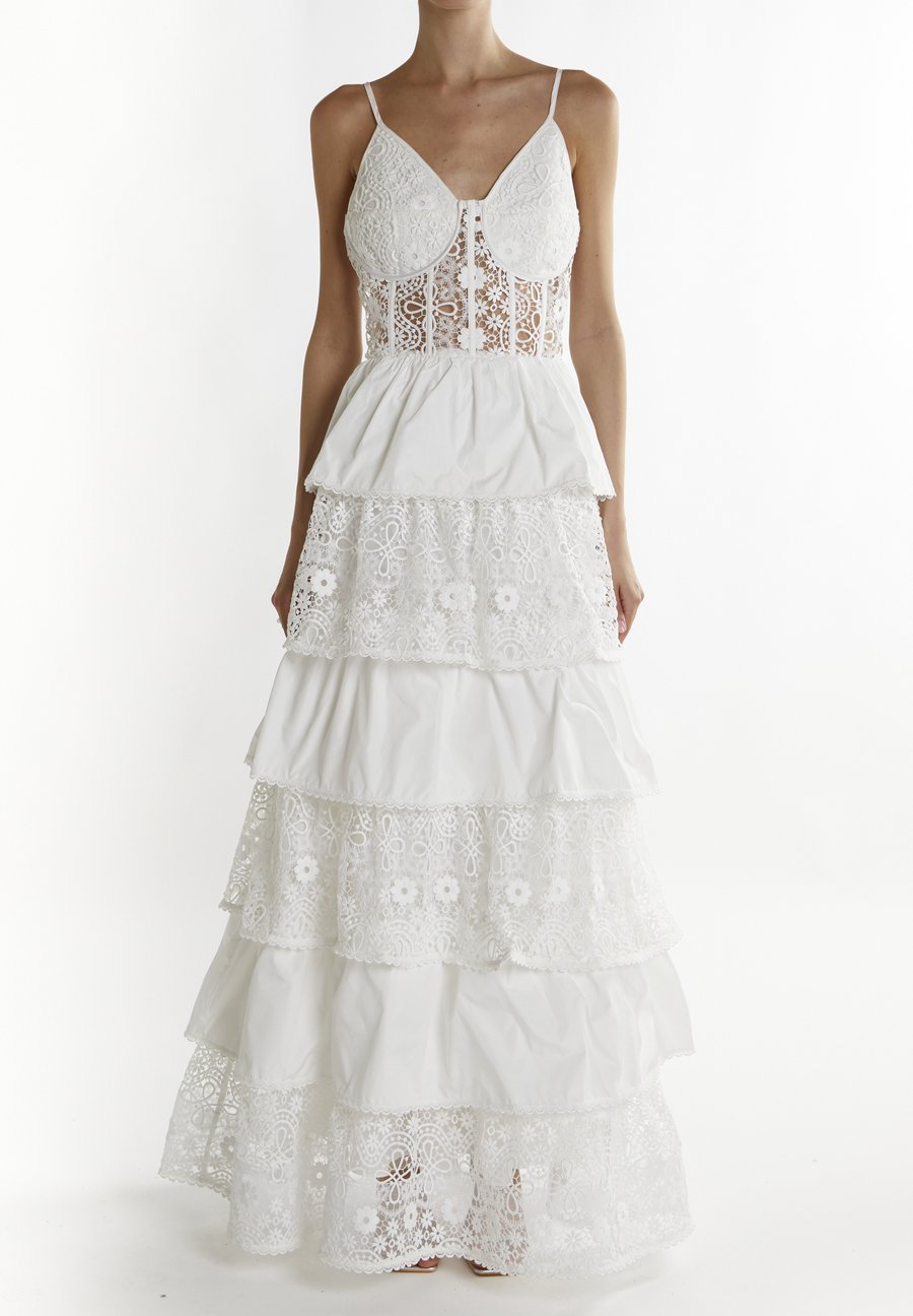 

Платье True Decadence TIERED, White