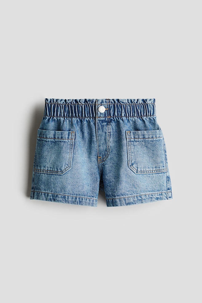

Свободные джинсовые шорты H&M, синий