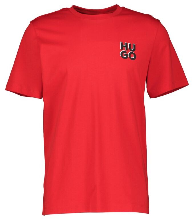 

Футболка diamoniti regular fit Hugo, красный