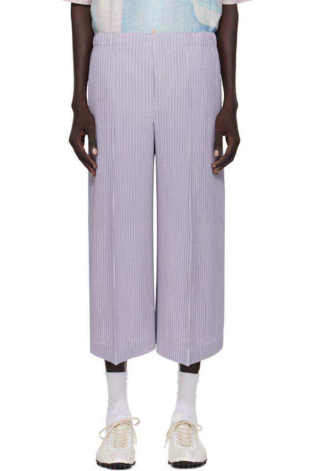 

Homme Plissé Issey Miyake Фиолетовые брюки июньского цвета, ежемесячный выпуск