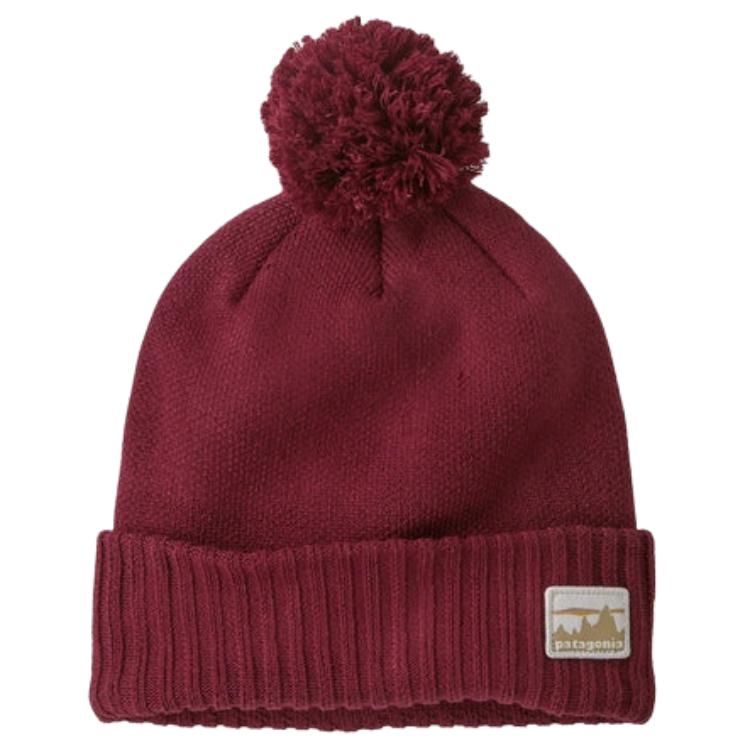 

Patagonia Шапка-бини из переработанного полиэстера, унисекс, темно-красный