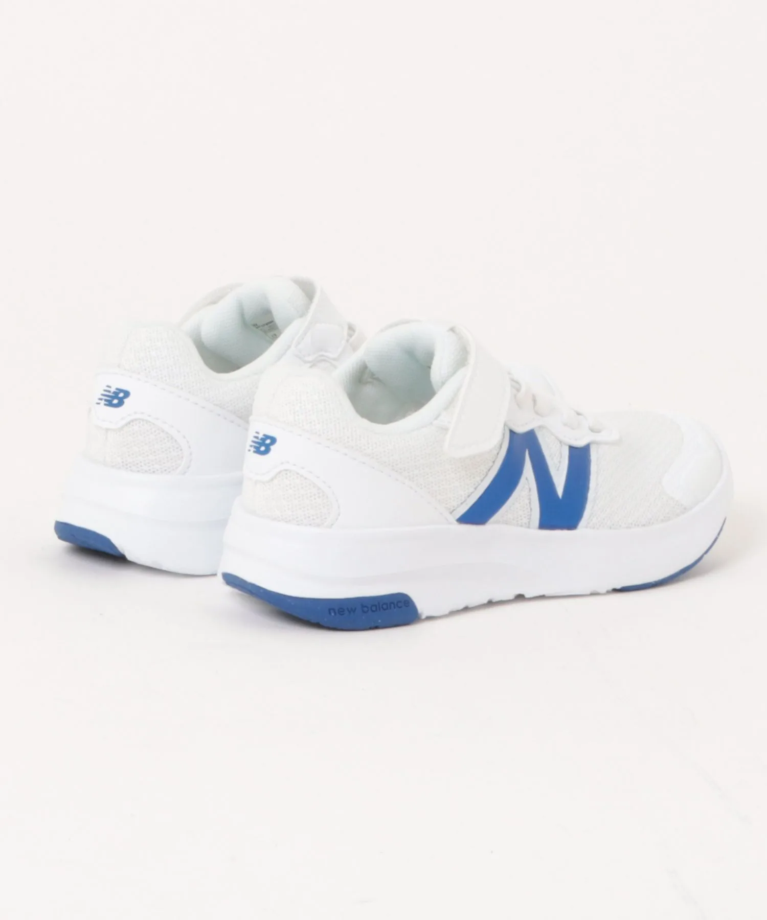 Детские кроссовки для бега легкие PT578 V1 New Balance бело-синие — фото 2