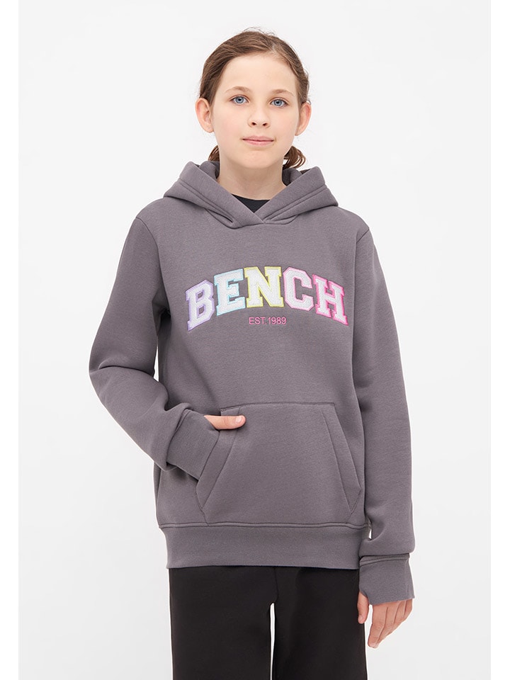 

Пуловер с капюшоном Bench, антрацит