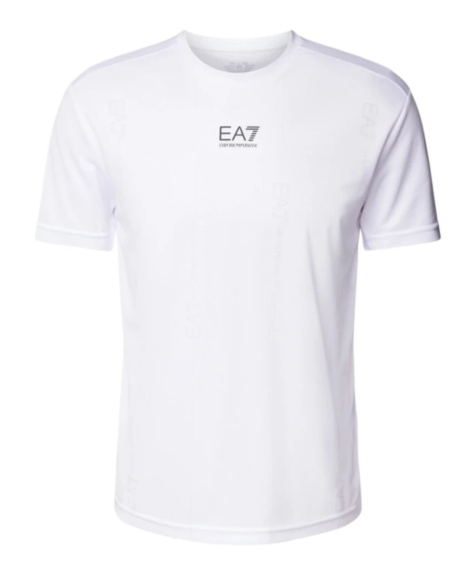 

Белая футболка с короткими рукавами от ea7 Emporio Armani Ea7, белый