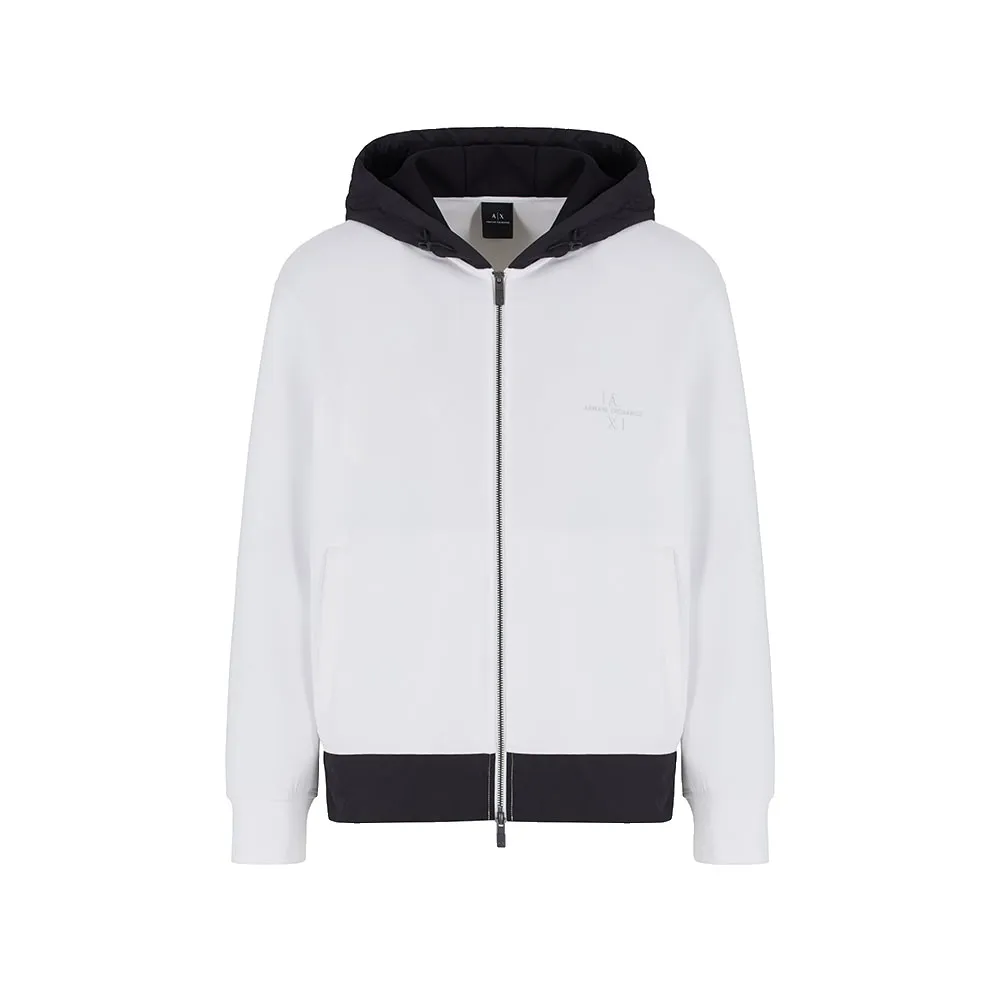 

Толстовка Armani Exchange XM000515_AF13047 full zip, белый