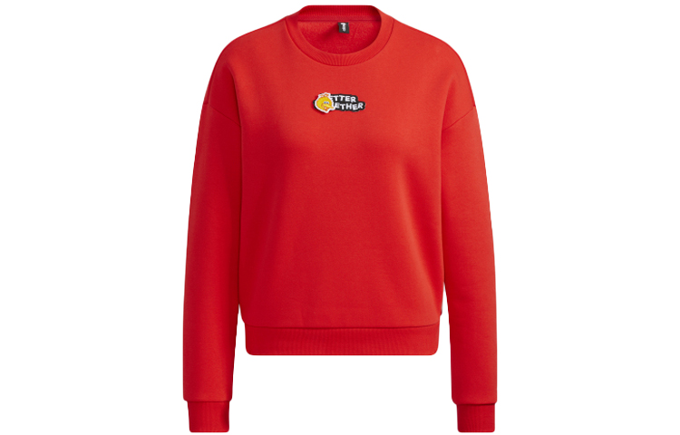 Adidas Neo Sesame Street X Sesame Street Co-branded Collection Sweatshirts Women's Red — фото 3