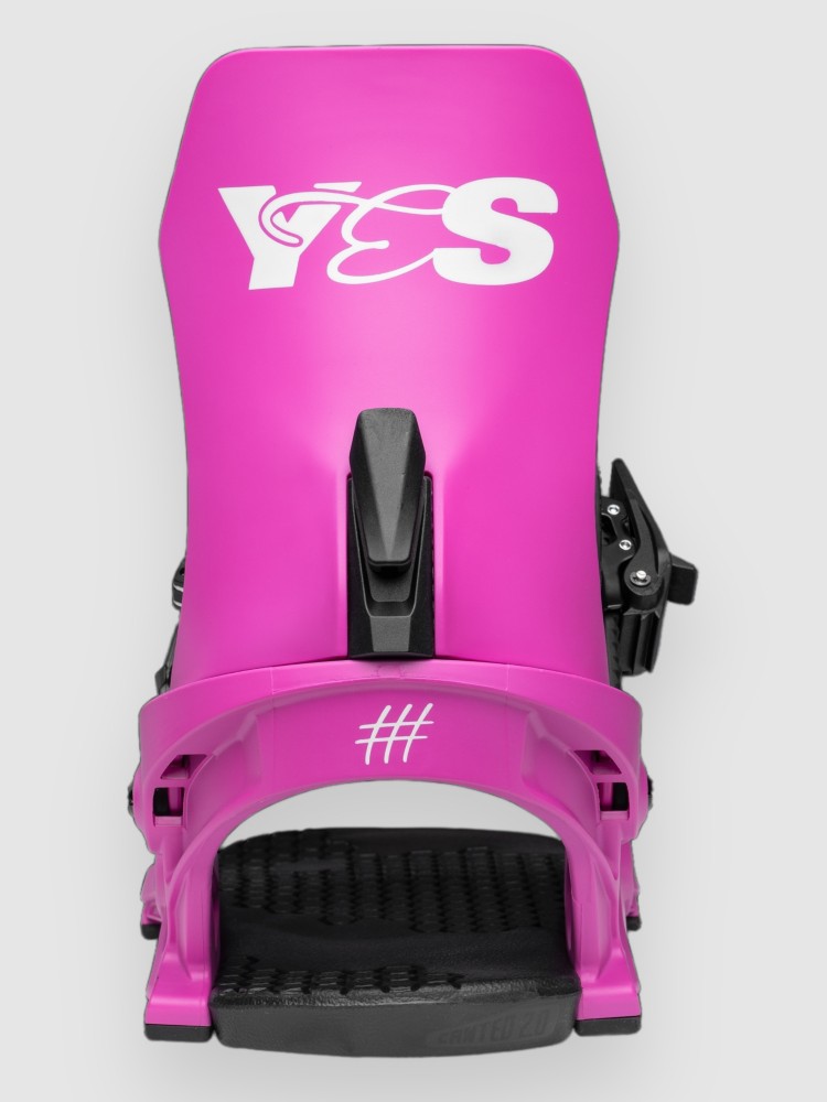 

Крепления для сноуборда YES Rebel 2026 Snowboard-Bindung, party pink, Розовый, Крепления для сноуборда YES Rebel 2026 Snowboard-Bindung, party pink