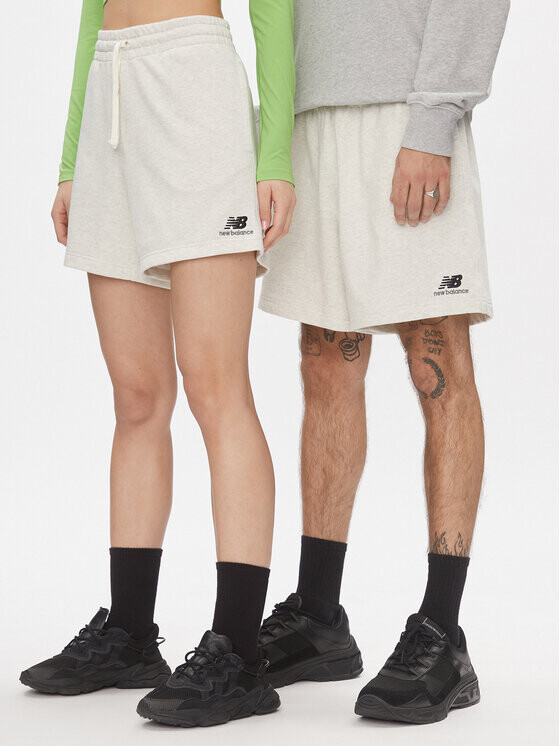 

Спортивные шорты свободного кроя New Balance, серый