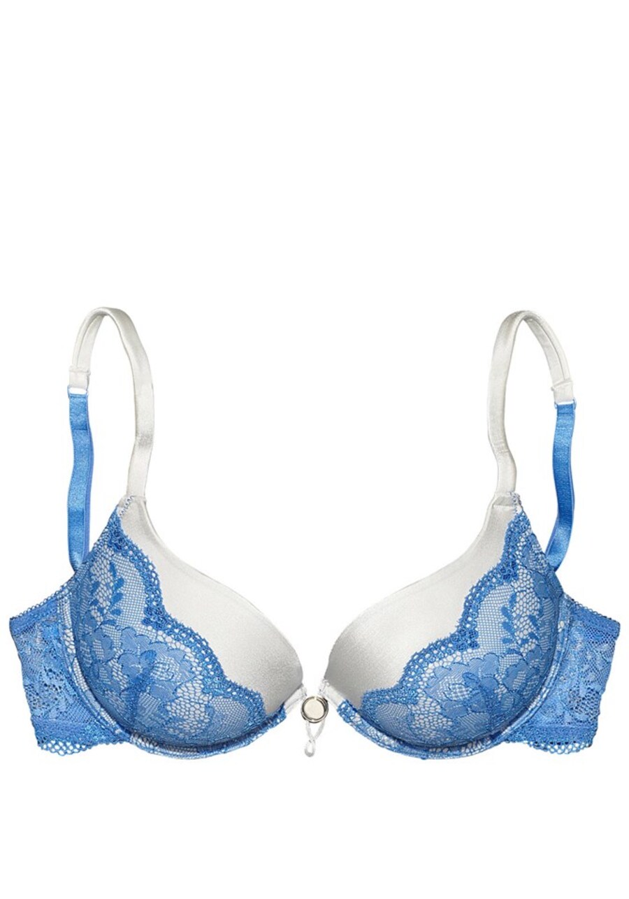 

Бюстгальтер на косточках LASCANA Push-up Bra, светло-синий