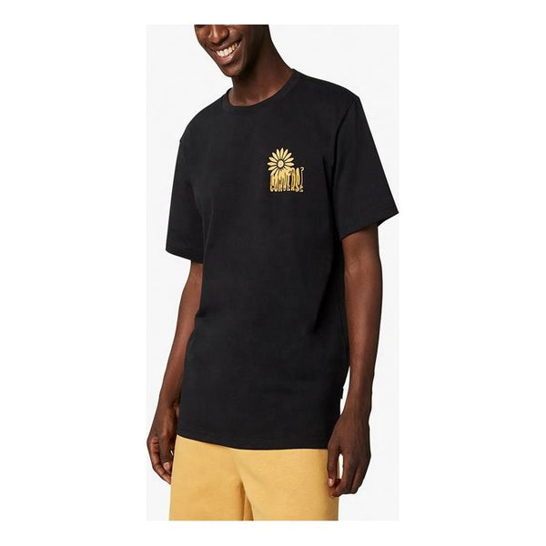 

Футболка applique short-sleeve tee men black Converse, черный