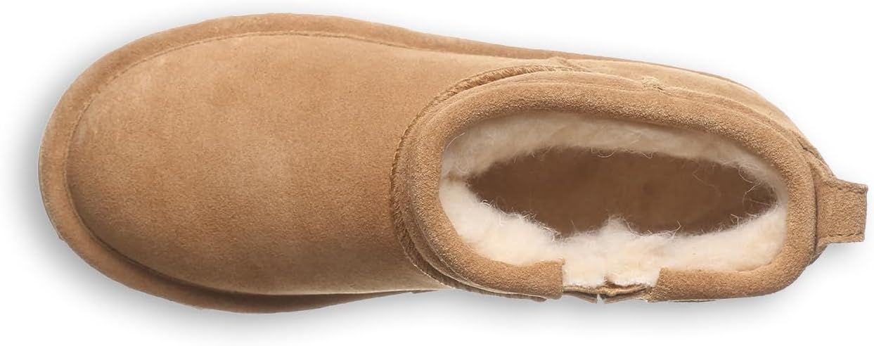 Детские ботинки BEARPAW Shorty | Удобные и прочные зимние ботинки на липучке для детей | Разные цвета и размеры, Iced Coffee — фото 4