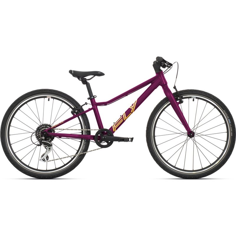 

Детский велосипед Superior FLY 24 VB, матовый фиолетовый