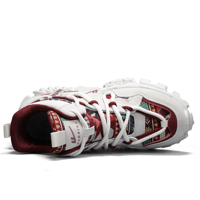 Ботинки Combat Beige Red WARRIOR — фото 4