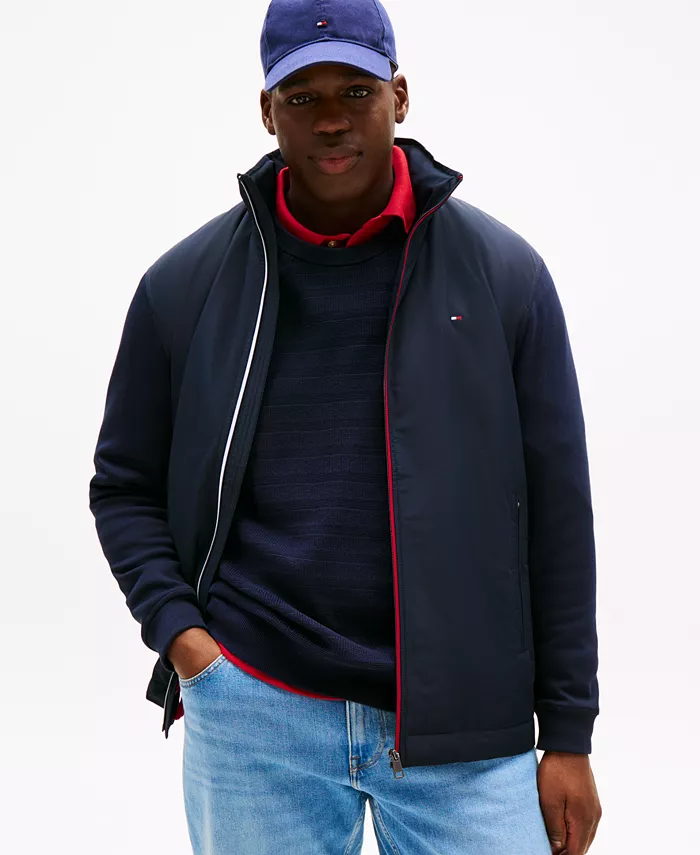 

Мужская куртка Harrington больших размеров Tommy Hilfiger, синий