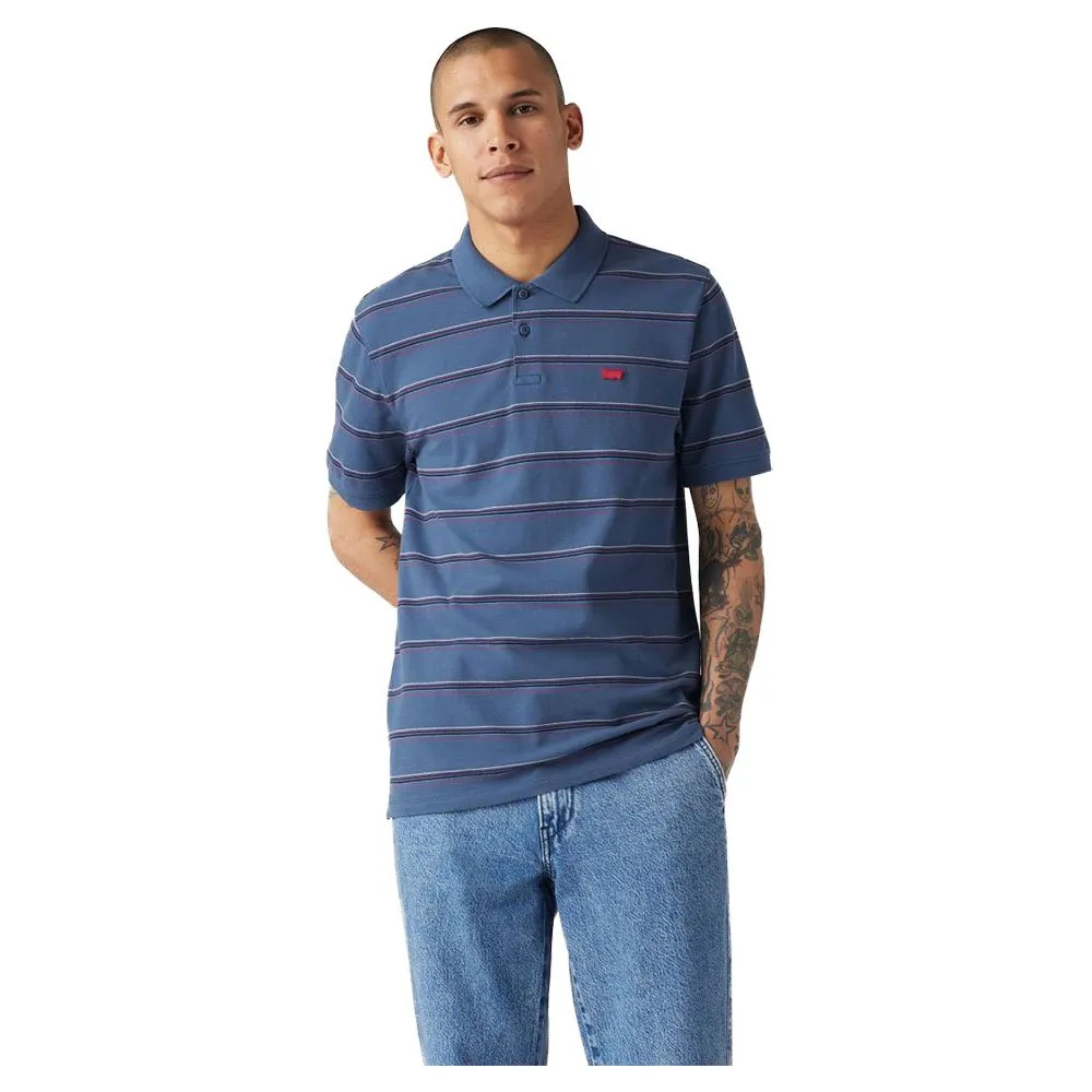 

Поло Levi's Slim Housemark, синий