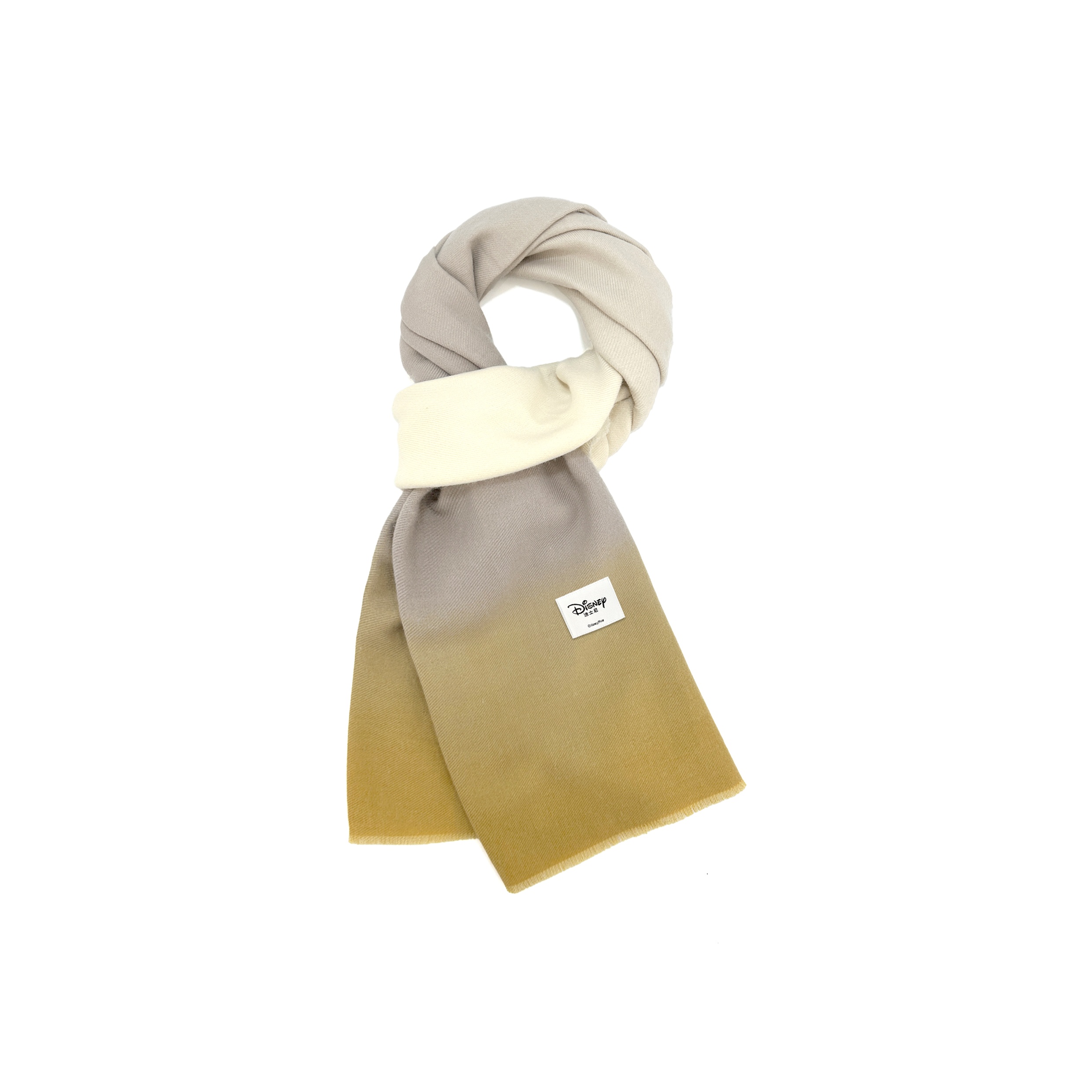 

Disney Полиэстеровый вязаный шарф унисекс, Gradient Yellow