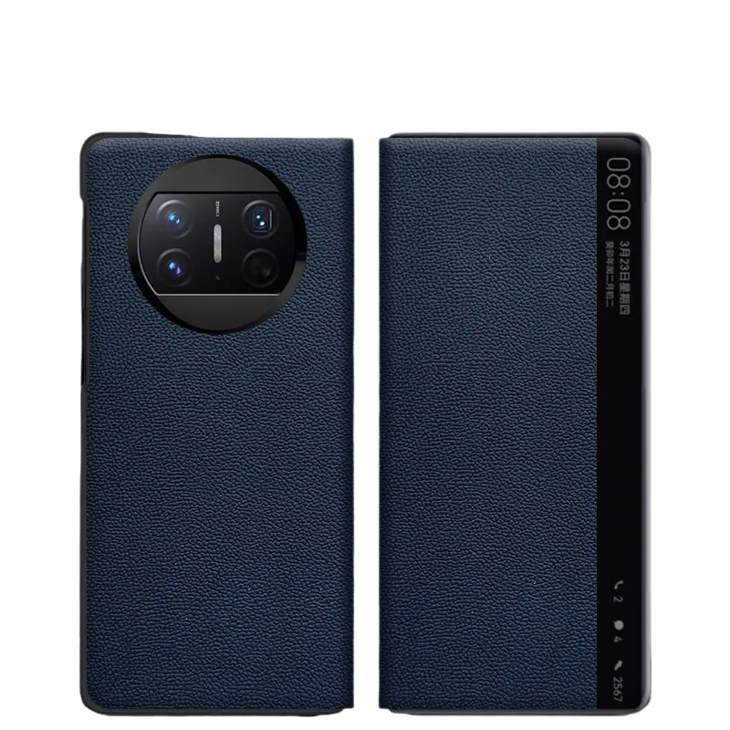 

Чехол для телефона Baohuguang Bao Huguang, Blue|Leather leather cover window series|Good feeling